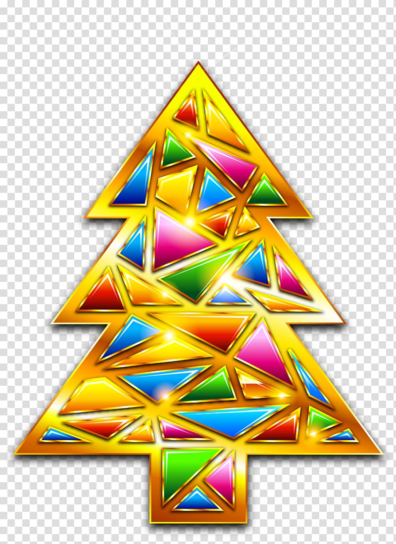 Christmas tree , mosaic transparent background PNG clipart