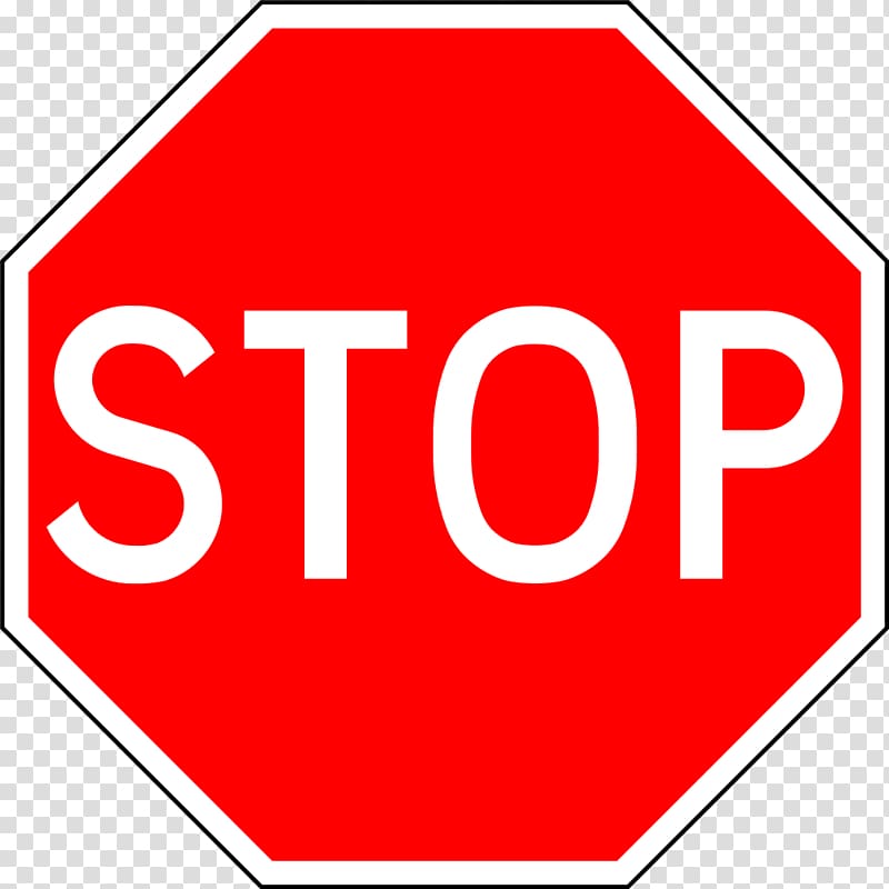 Stop sign Manual on Uniform Traffic Control Devices Traffic sign , pour transparent background PNG clipart