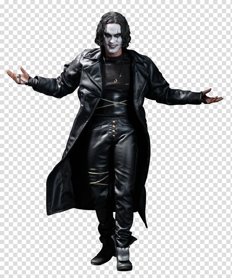 Eric Draven Action & Toy Figures National Entertainment Collectibles Association Hot Toys Limited Trench coat, crow transparent background PNG clipart