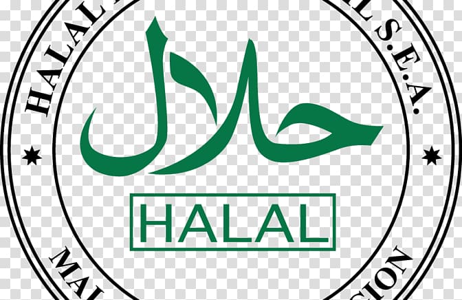 Logo Trademark Brand Organic food, halal icon transparent background PNG clipart