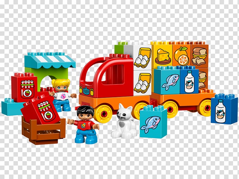 LEGO 10818 Duplo My First Truck LEGO 10616 DUPLO My First Playhouse Toy LEGO 10812 DUPLO Truck & Tracked Excavator, toy transparent background PNG clipart