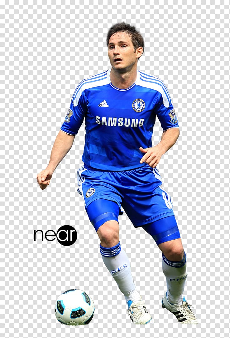 Frank Lampard Chelsea F.C. UEFA Champions League Jersey, football transparent background PNG clipart