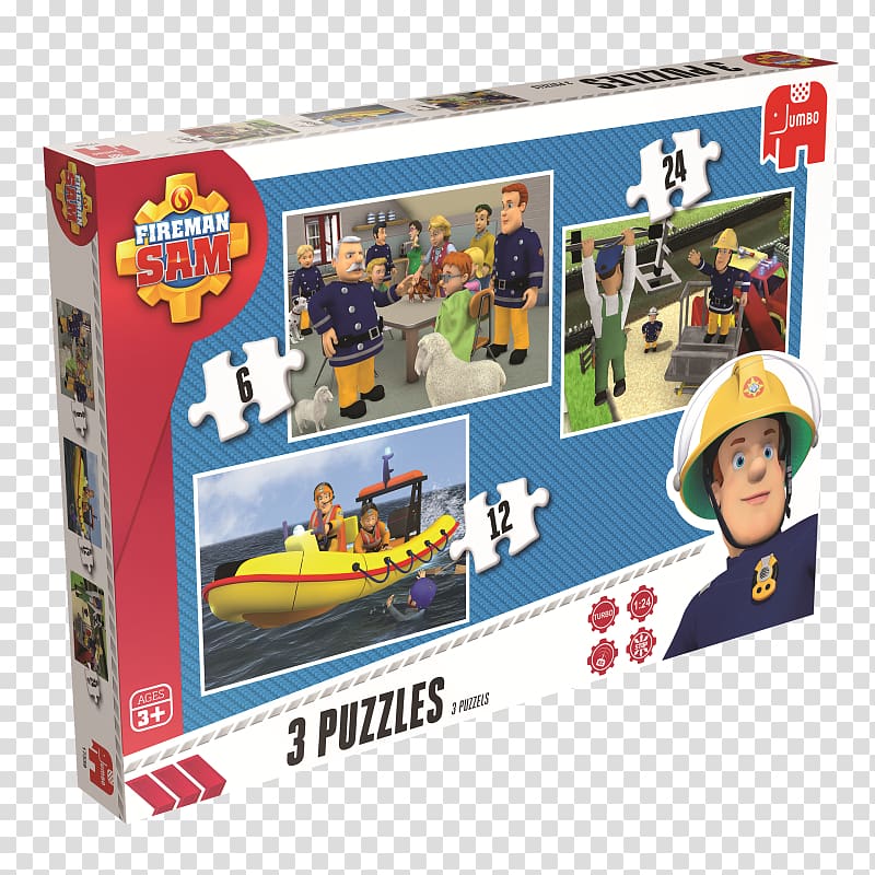 Jigsaw Puzzles Firefighter Game Child Ravensburger Mein erstes Memory, Fireman Sam transparent background PNG clipart