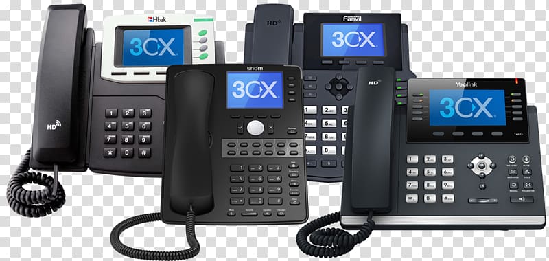 VoIP phone 3CX Phone System Voice over IP Business telephone system, voice transparent background PNG clipart