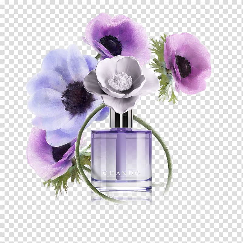 Perfume Cut flowers Purple Musk, delicate petals transparent background PNG clipart