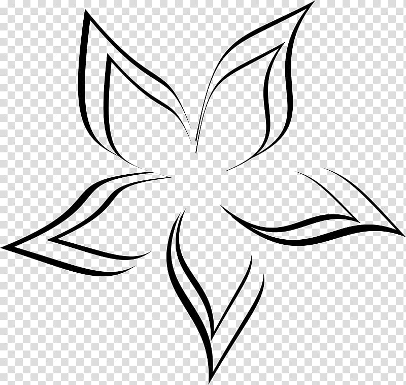 Flower Drawing Petal Visual arts , abstract flower transparent background PNG clipart