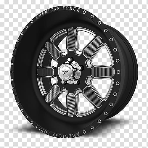 San Francisco 8 American Force Wheels SF Black Car SF Wheels, others transparent background PNG clipart