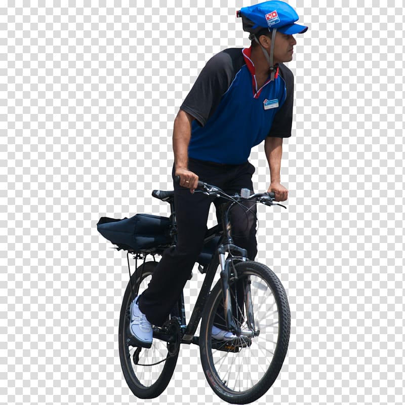 Bicycle Cycling, Man on bicycle transparent background PNG clipart