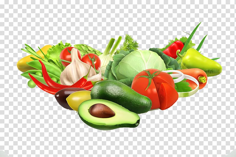 Graphic design Vegetable Illustration, vegetables transparent background PNG clipart