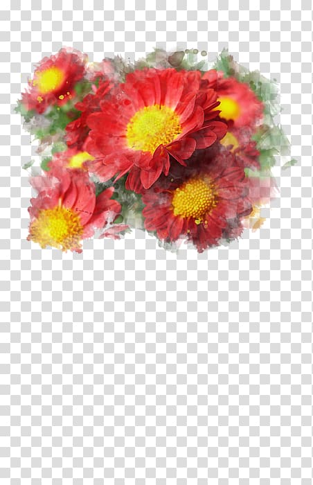 Chrysanthemum Watercolor painting Art Floral design, chrysanthemum transparent background PNG clipart