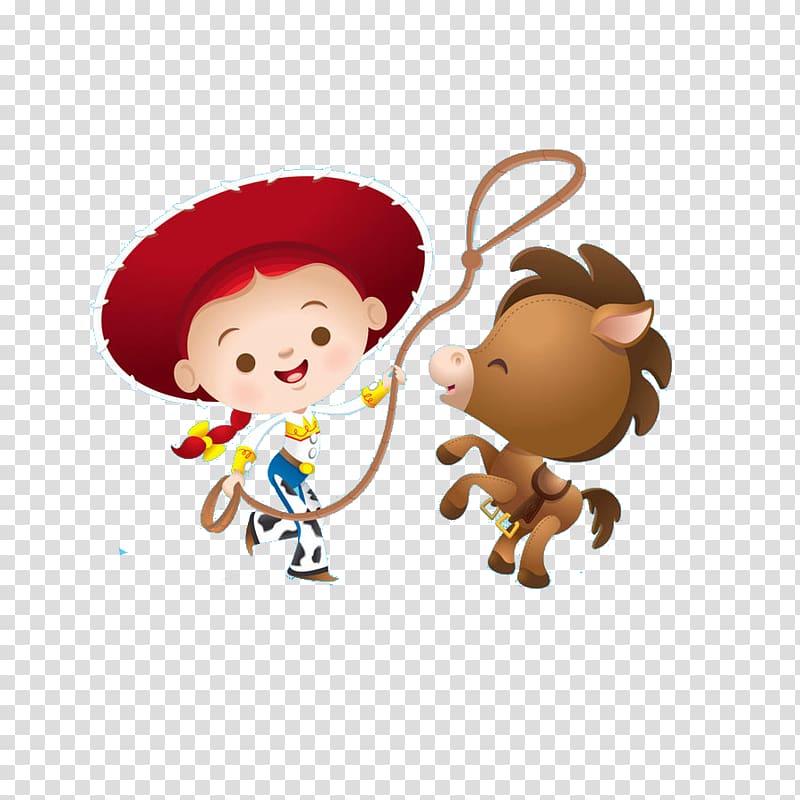 Jessie Buzz Lightyear Bullseye Sheriff Woody Toy Story, toy transparent background PNG clipart