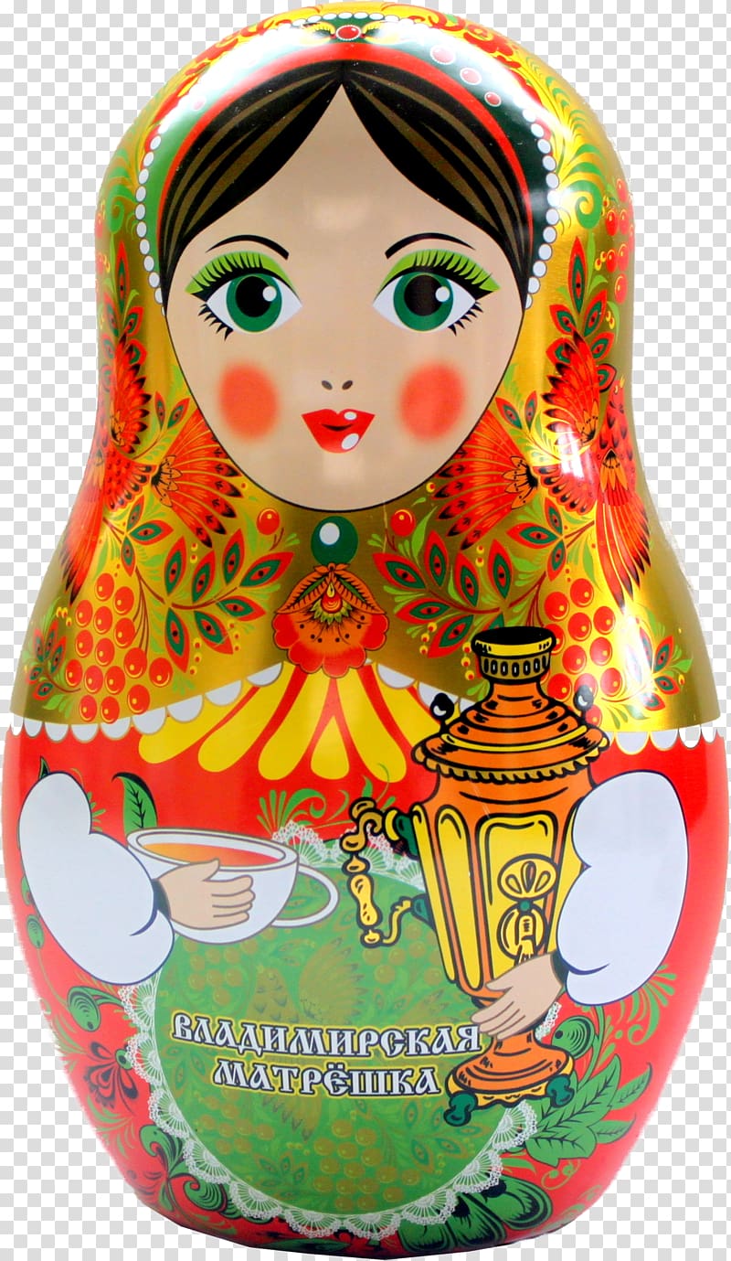 Matryoshka doll transparent background PNG clipart