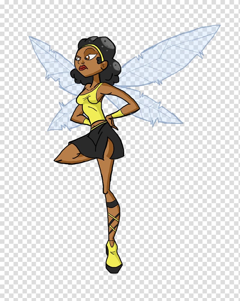 Bumblebee Starfire Teen Titans Plasmus Art, budweiser transparent background PNG clipart