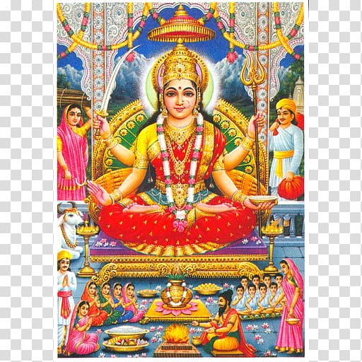 Lakshmi Santoshi Mata Goddess Devi Saraswati, Lakshmi transparent background PNG clipart