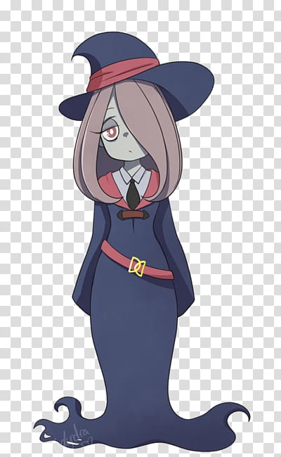 Sucy Manbavaran Character Fan art Anime, Little Witch Academia transparent background PNG clipart