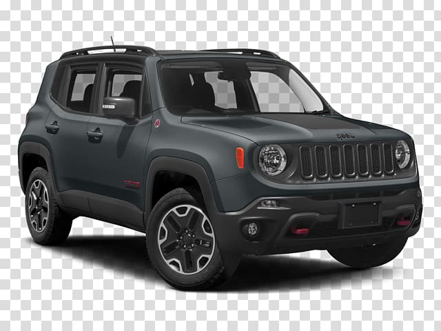2018 Jeep Renegade Trailhawk SUV Chrysler Dodge Sport utility vehicle, jeep transparent background PNG clipart