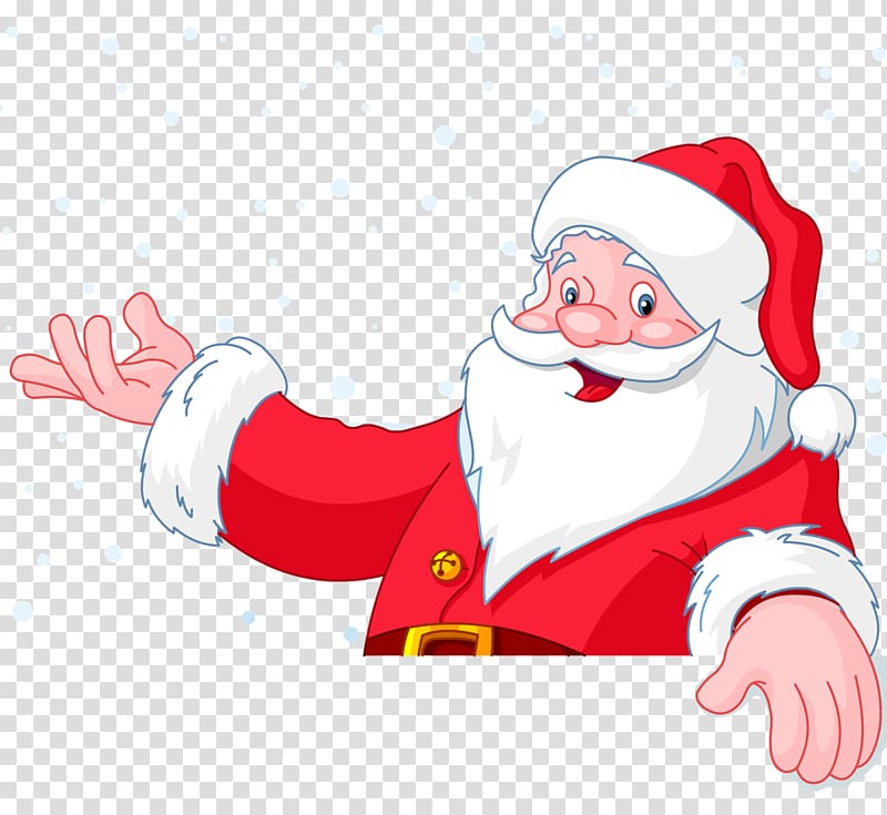 Santa Claus Christmas , Saint Nicholas transparent background PNG clipart