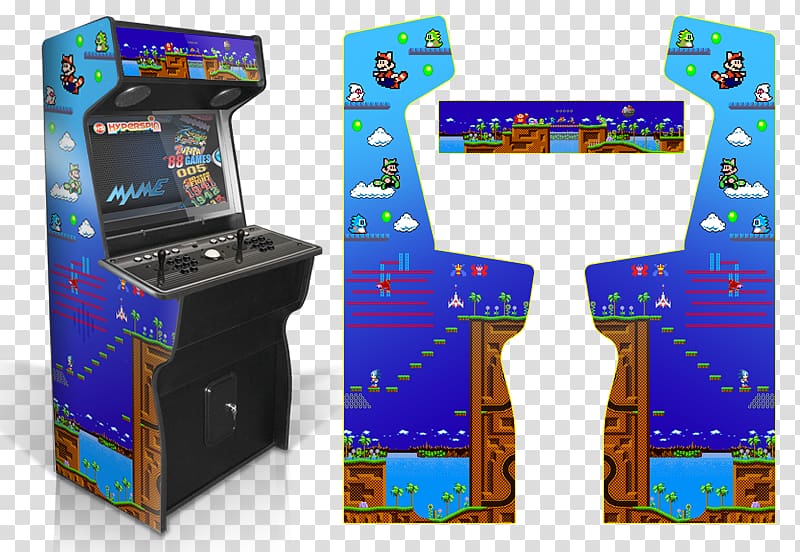 Arcade cabinet Pac-Man Star Wars Arcade game Tapper, Arcade retro transparent background PNG clipart