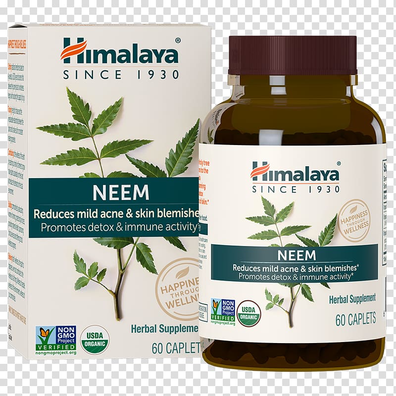 Neem Tree Dietary supplement The Himalaya Drug Company Himalaya Botanique Complete Care Skin, neem transparent background PNG clipart