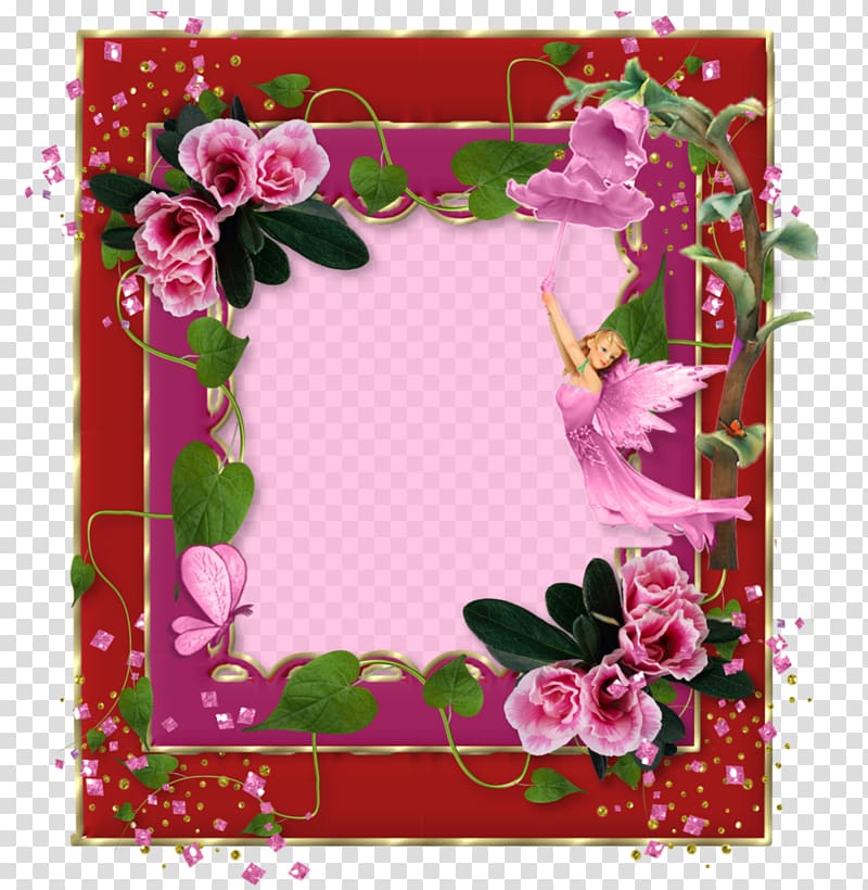 Frames Garden roses Glass, creative new year transparent background PNG clipart