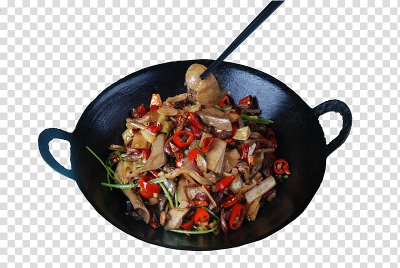 Japchae pot Vegetarian cuisine Wok, Dry pot sheep miscellaneous transparent background PNG clipart