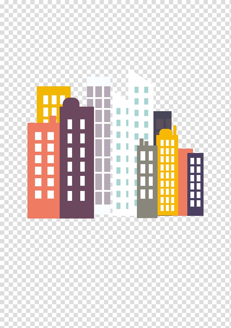 High-rise building Condominium Adventure Xtreme, Cartoon city building transparent background PNG clipart