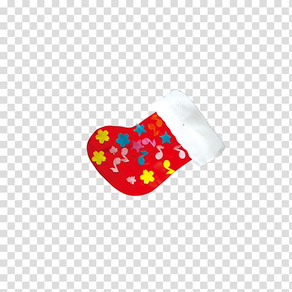 Red Shoe Sock, Red boots transparent background PNG clipart