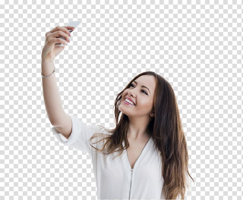 woman taking selfie, JoJo Siwa United States Selfie Front-facing camera, selfie transparent background PNG clipart