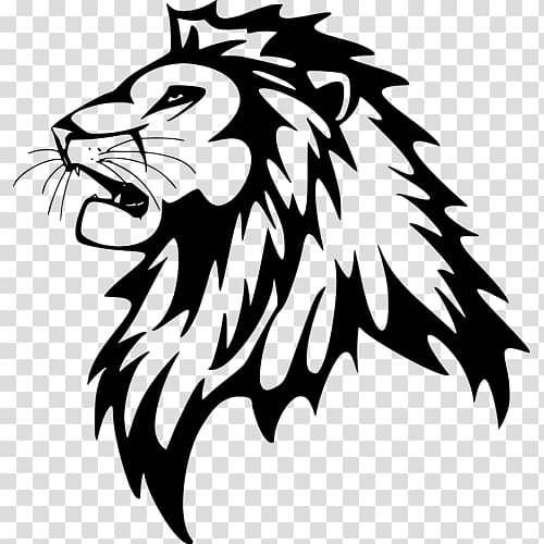 Lion Wall decal Sticker Roar, lion transparent background PNG clipart