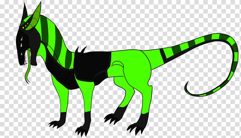 Velociraptor Green Tail Carnivora , panic transparent background PNG clipart