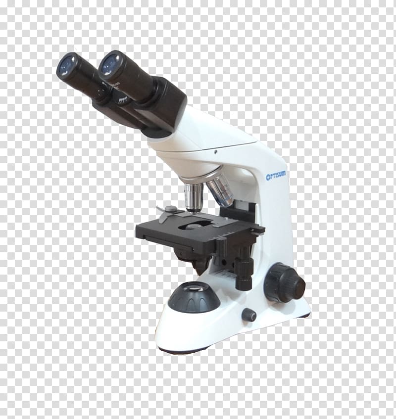 Optical microscope Bright-field microscopy Monocular Microphone, microscope transparent background PNG clipart