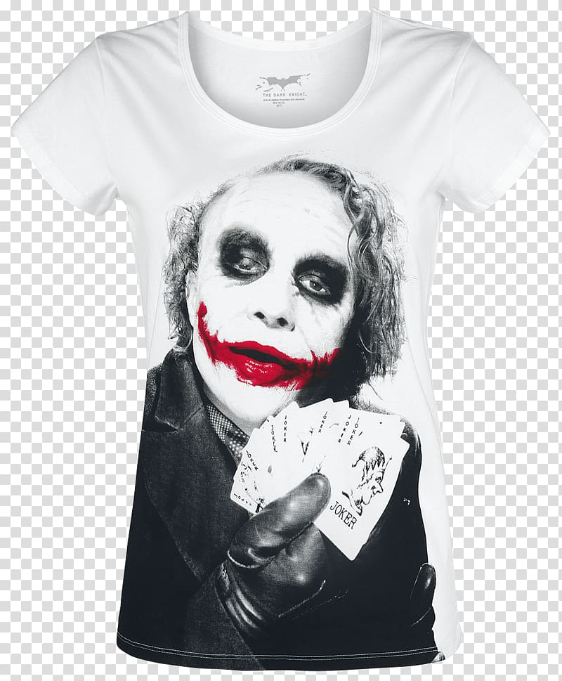 Joker T-shirt The Dark Knight Batman Poker, joker transparent background PNG clipart