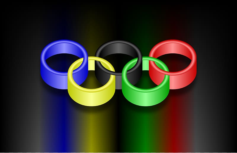 Winter Olympic Games Ring Olympic symbols, olympic rings transparent background PNG clipart