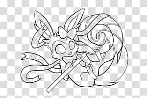pokemon coloring pages x and y sylveon