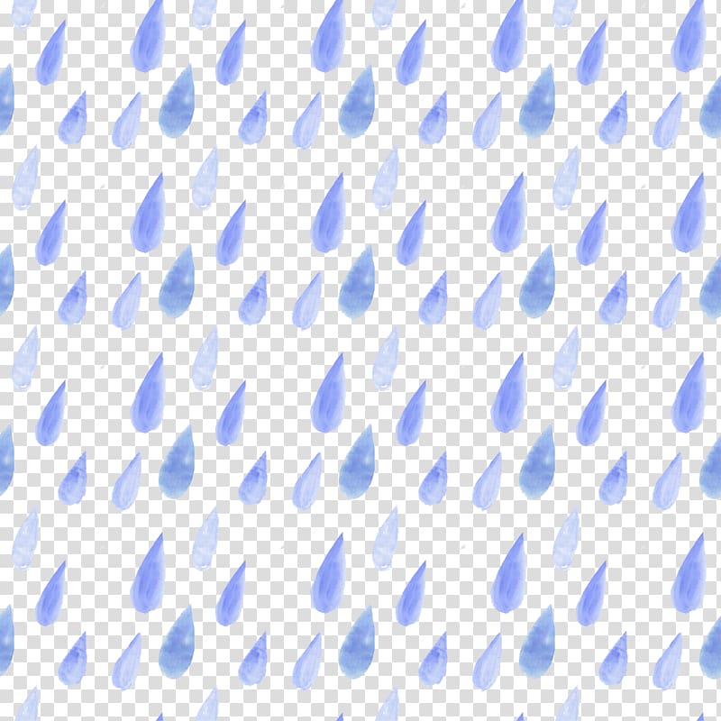 purple rain illustration, Drop Watercolor painting Designer Drawing, it is raining transparent background PNG clipart