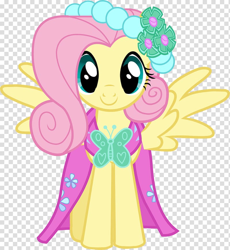 Fluttershy Pony Twilight Sparkle Rainbow Dash Princess Cadance, angel baby transparent background PNG clipart