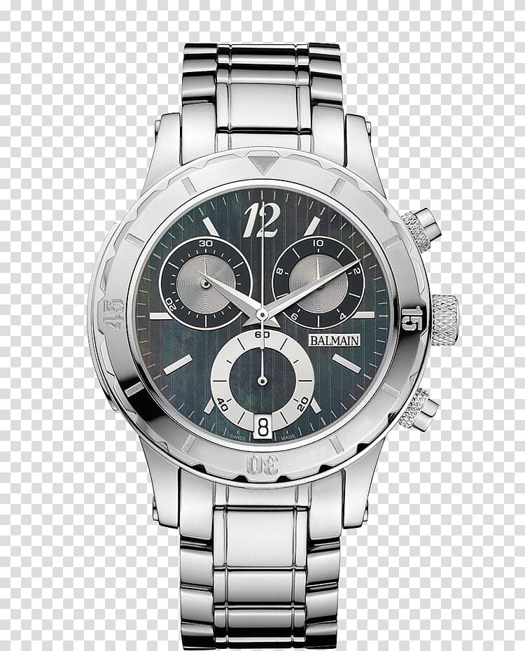 Watch Balmain Longines Clock Jewellery, watch transparent background PNG clipart