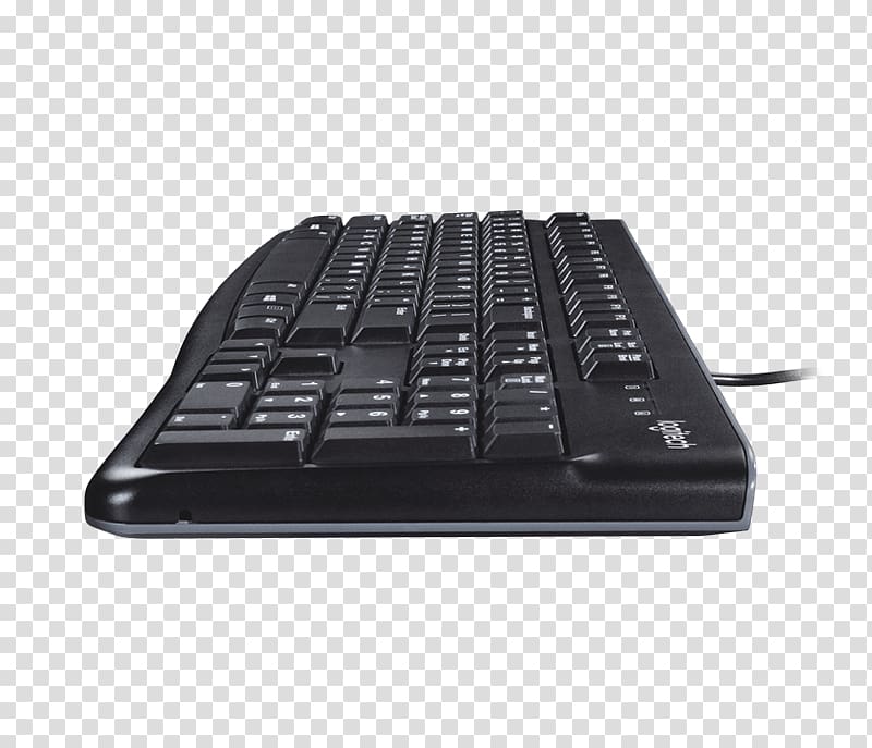 Computer keyboard Computer mouse Logitech K120 Laptop, Computer Mouse transparent background PNG clipart