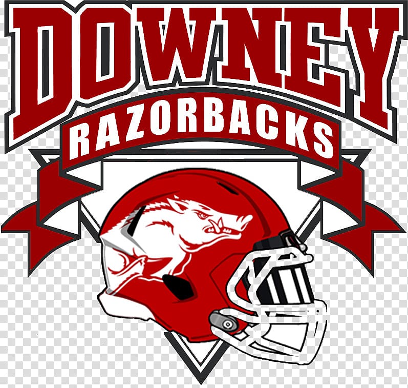 Downey Gahr High School Arkansas Razorbacks football Logo Organization, Football cheer transparent background PNG clipart