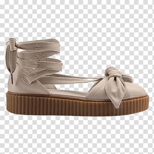 Puma Creeper Ballet Lace Fenty Beauty Sports shoes Brothel creeper, sandal transparent background PNG clipart