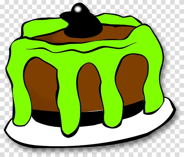 German chocolate cake Frosting & Icing Cupcake Birthday cake, Green Cake transparent background PNG clipart