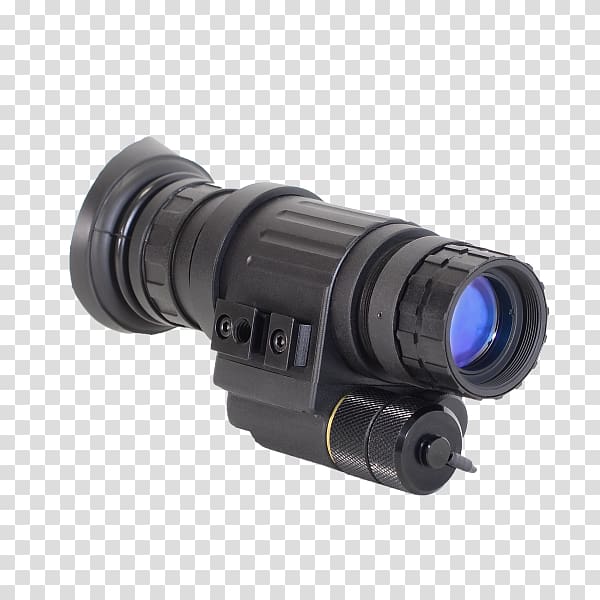 Monocular Night vision device AN/PVS-14 Binoculars, Binoculars transparent background PNG clipart