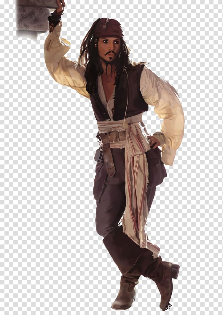 Jack Sparrow Hector Barbossa Will Turner Elizabeth Swann Pirates of the Caribbean, sparrow transparent background PNG clipart