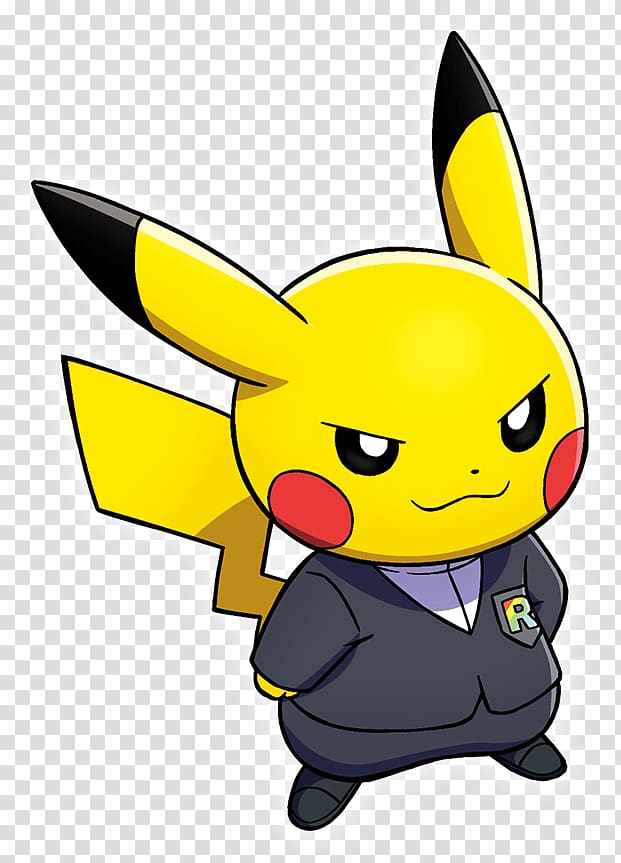 Pikachu Pokémon Center Team Rocket Pokémon Ultra Sun and Ultra Moon, pikachu transparent background PNG clipart