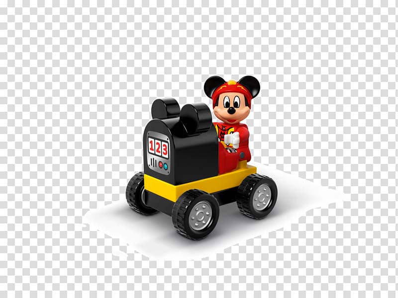 Mickey Mouse Lego Duplo Model car, mickey mouse transparent background PNG clipart