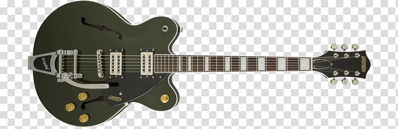 Gretsch G2622T Streamliner Center Block Double Cutaway Electric Guitar Bigsby vibrato tailpiece Semi-acoustic guitar, Shure Beta 58A transparent background PNG clipart