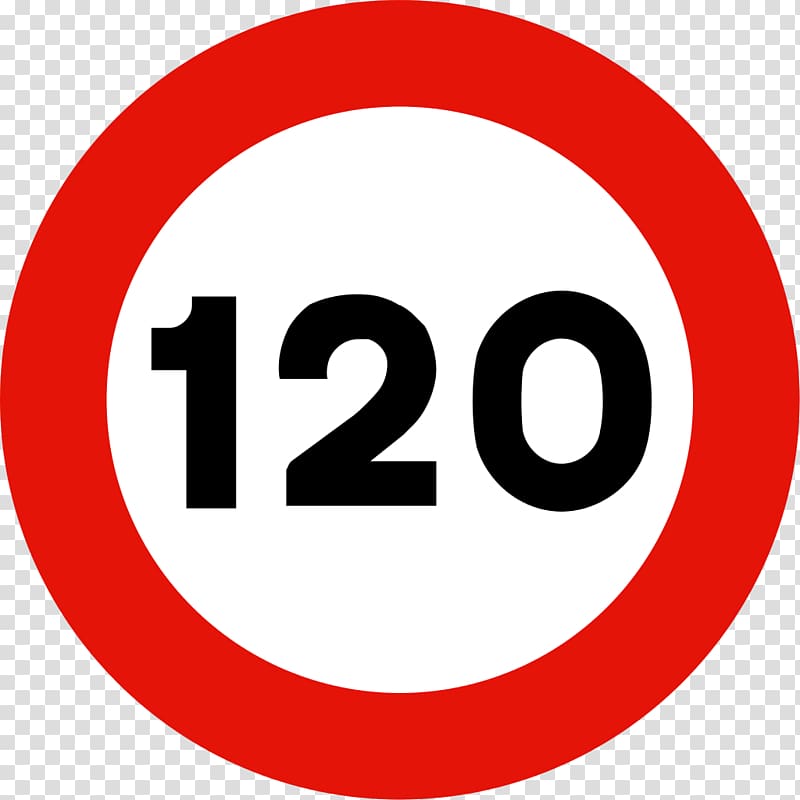 Speed limit Traffic sign Regulatory sign , signal transparent background PNG clipart