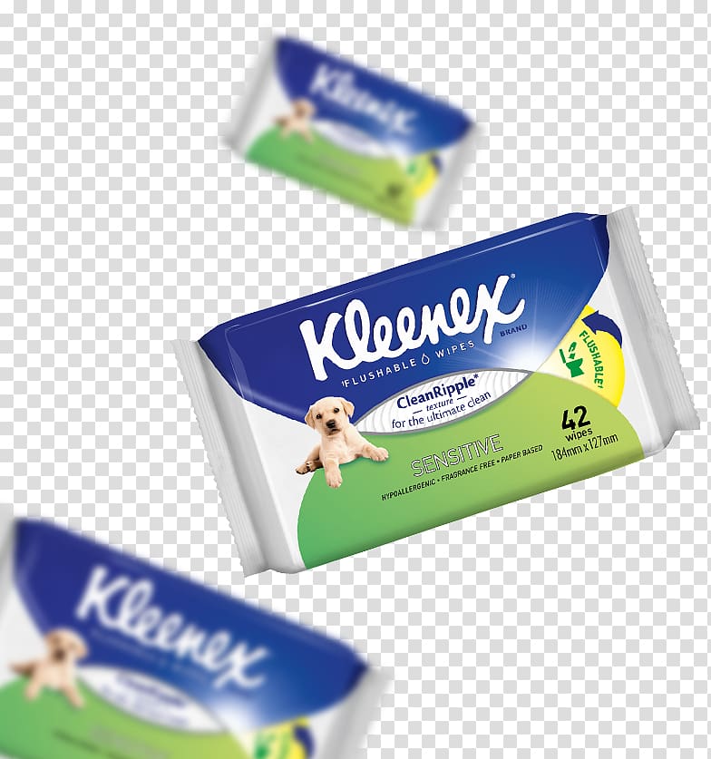 Brand Kleenex Wet wipe, PAPER BRAND transparent background PNG clipart