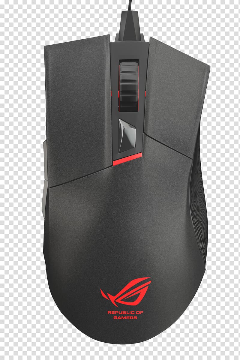 ROG Gladius II Computer mouse Laptop Computer keyboard, Computer Mouse transparent background PNG clipart