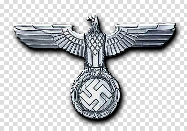 Nazi Germany Das Dritte Reich Reichsadler Nazism, eagle transparent background PNG clipart